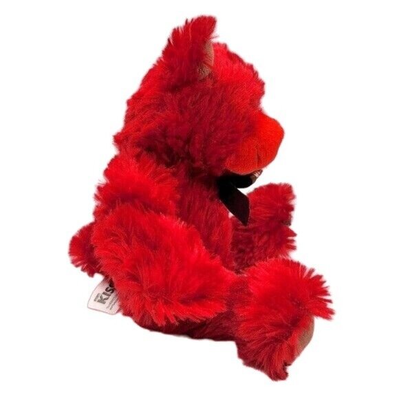 2/$15 Hersheys Kisses Red Plush Teddy Bear 7" Cuddly Stuffed Toy Collectible - Picture 5 of 10